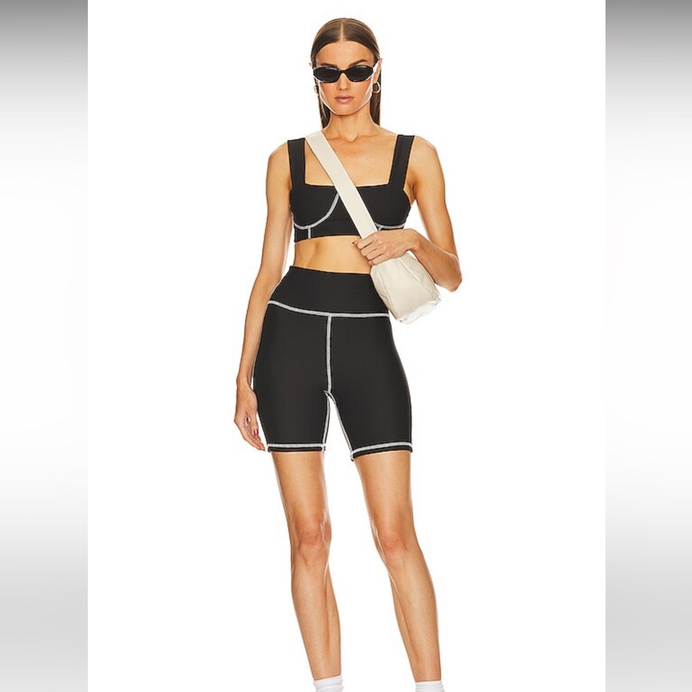Weworewhat gym Corset shirt in Black (M\L)